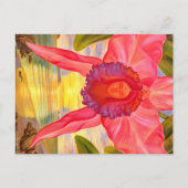 女性姿インオーキッド – はがき (正面)