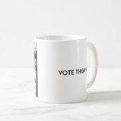 女性嫌悪症 コーヒーマグカップ (正面右)