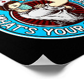 女性学看護アプリの障害ナース ポスター (角)