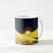 女性宇宙飛行士 コーヒーマグカップ (正面右)