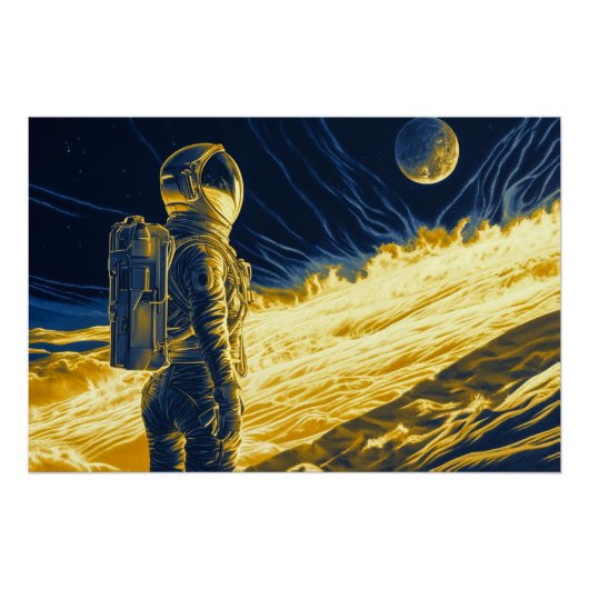 女性宇宙飛行士 ポスター (正面)