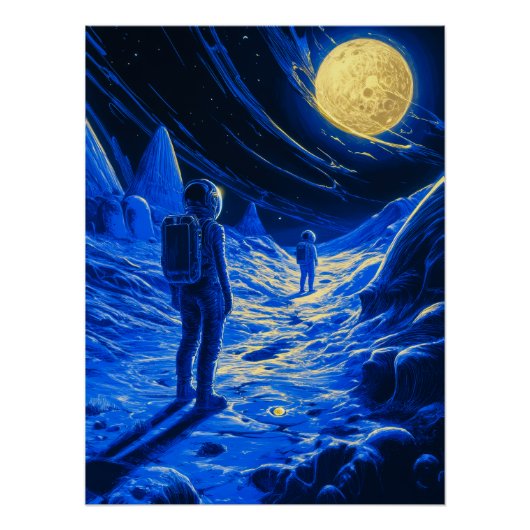 女性宇宙飛行士 ポスター (正面)