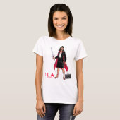 女性実業家の戦士 Tシャツ (正面フル)