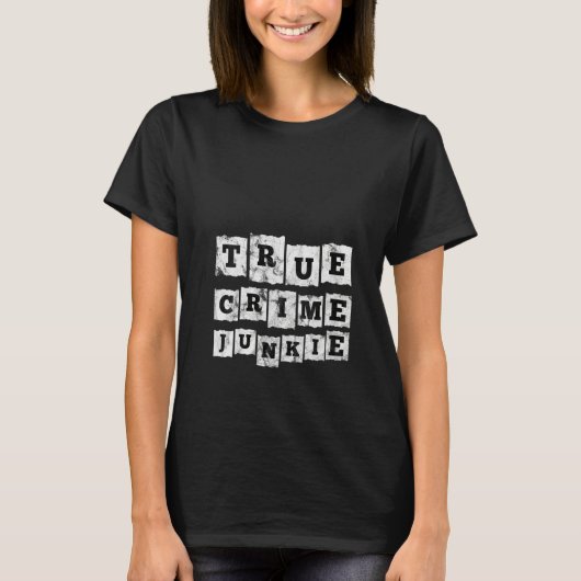 女性実犯中毒者 Tシャツ (正面)