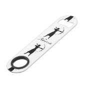 女性射手シルエットサンダー_コーブ スピード栓抜き (裏面アングル)