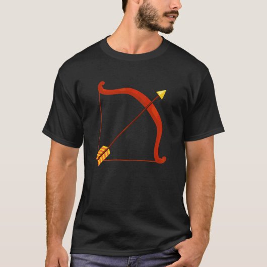 女性射手座の星座 女性向けホロスコープ 占星術 Tシャツ (正面)