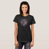 女性射手座占星術ホロスコープ女性ティーン Tシャツ (正面フル)