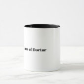 女性小児科医ドクターホールディングベビーマグ マグカップ (中央)