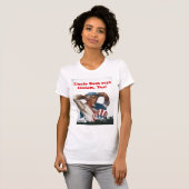 女性小柄いTシャツ Tシャツ (正面フル)