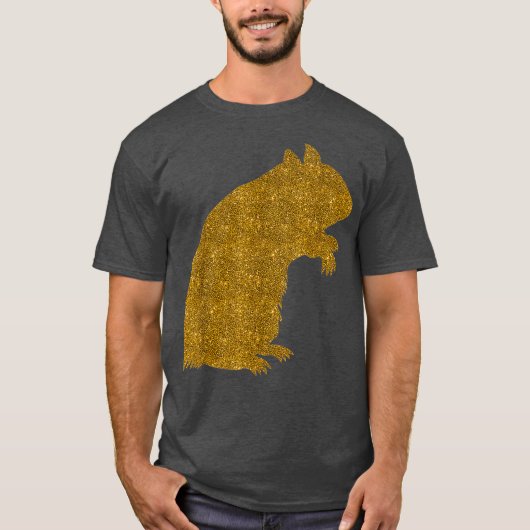 女性少女齧歯動物のためのハムスターギフト Tシャツ (正面)
