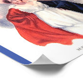 女性市民ヴィンテージ婦人参政権1920 ポスター (角)