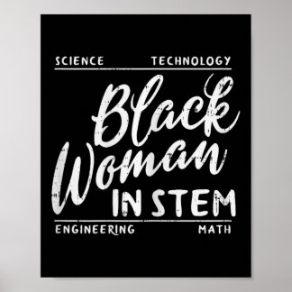 女性幹線数学アフリカのメラニン少女ギ ポスター