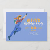 女性庭師 招待状 (正面)