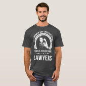 女性弁おもしろい護士 Tシャツ (正面フル)