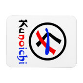 女性忍者久野市くノ一 マグネット (横)