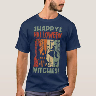 女性怖い不気味なハロウィーンウィッチ1119 Tシャツ