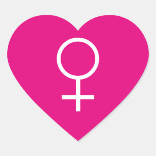 女性性別Venusシンボルハート形状シール ハートシール