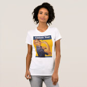 女性性能マイクロ繊維の一重項 Tシャツ (正面フル)