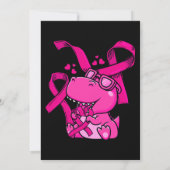 女性恐竜乳がん認識度ドクターズWa 招待状 (裏面)