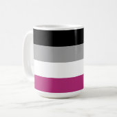 女性愛プチド旗 コーヒーマグカップ (正面左)