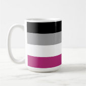 女性愛プチド旗 コーヒーマグカップ (左)