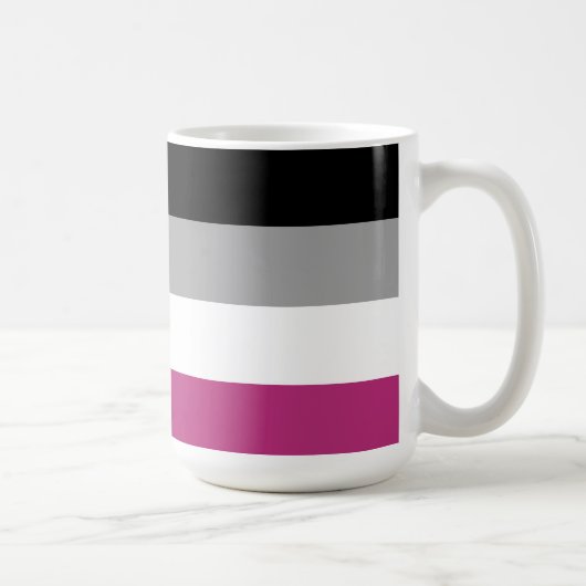女性愛プチド旗 コーヒーマグカップ (右)