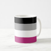 女性愛プチド旗 コーヒーマグカップ (正面右)