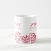 女性感動的エンパワーメントコーヒーマグ コーヒーマグカップ (中央)