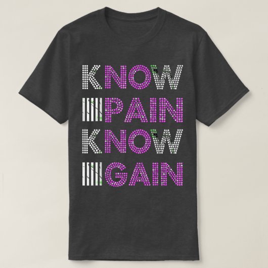 女性感動的向けの可愛いギフトやる気を起こさせる Tシャツ (デザイン正面)