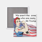 女性扱いにく愛国民主党磁石 マグネット (正面/裏面)