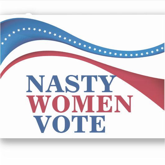 女性扱いにく投票フェミニスト政治ノートPC シール (正面)