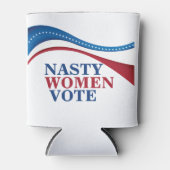 女性扱いにく投票フェミニスト政治 缶クーラー (正面)
