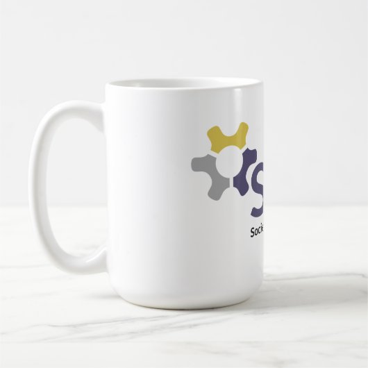 女性技術者協会(SWE) Mug コーヒーマグカップ (左)