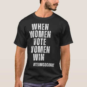 女性投票ウィメンズウィンカマラハリスチームココナッツ20 Tシャツ