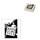 女性投票 ラバースタンプ (押印)