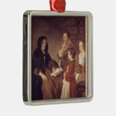 女性教師 メタルオーナメント (右)