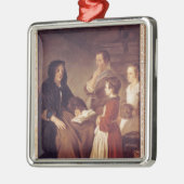 女性教師 メタルオーナメント (左)