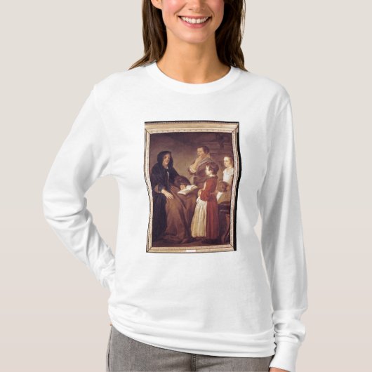 女性教師 Tシャツ (正面)