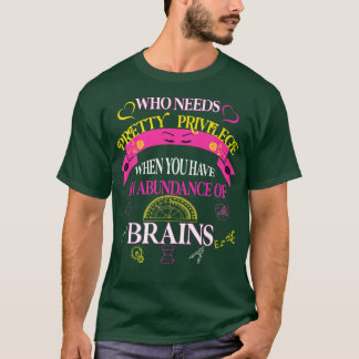 女性数学10代の科学の力を与える Tシャツ