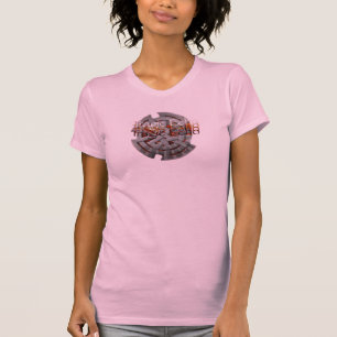 女性新しく悲劇的なエコーのデザイン Tシャツ