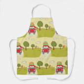 女性旅行バイカー エプロン (正面)