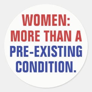 女性既存の条件TrumpCareより多く ラウンドシール