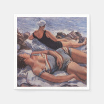 女性日光浴ビーチ(Serebriakova)