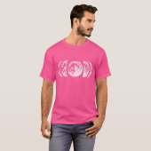 女性月相天文学 Tシャツ (正面フル)