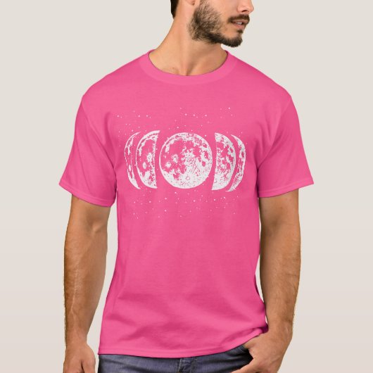 女性月相天文学 Tシャツ (正面)