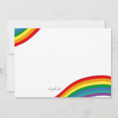 女性来のクローゼットの招待状 招待状 (裏面)