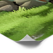 女性格言戦士 | AIアートポスター ポスター (角)