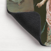 女性模型製作いたずら（ライムンド・デ・マドラゾ） マウスパッド (コーナー)