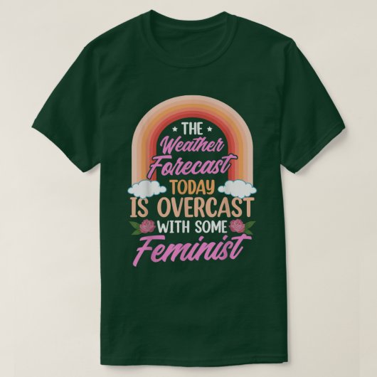 女性権利擁護の声5313 Tシャツ (デザイン正面)