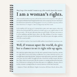女性権利滞在者真実スピーチ引用文ブルー ノートブック